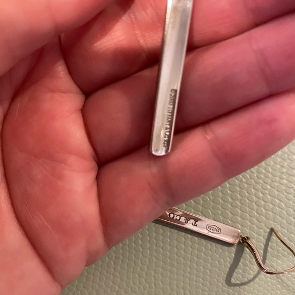 Tiffany Bar Earrings - Picture 2 of 2